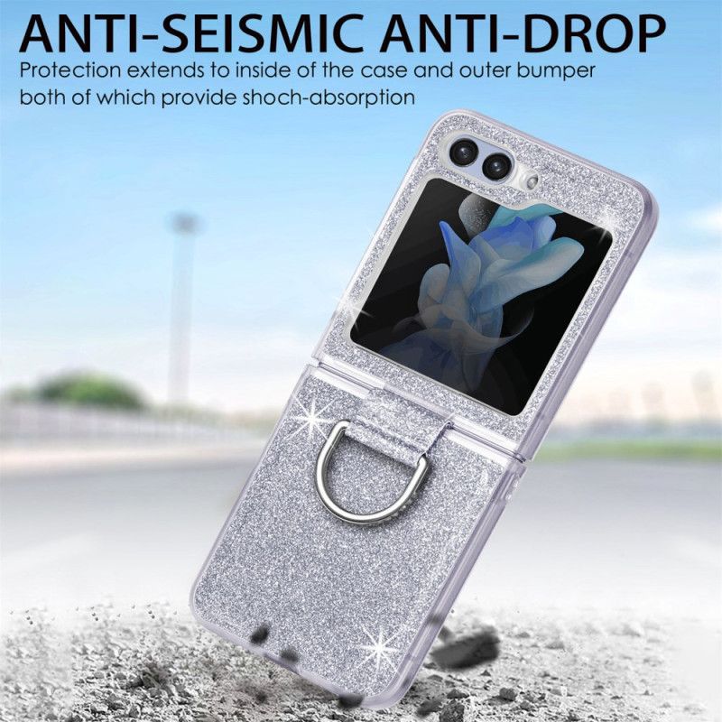 Kuori Samsung Galaxy Z Flip 7 Fe Paljetteja Ja Strasseja