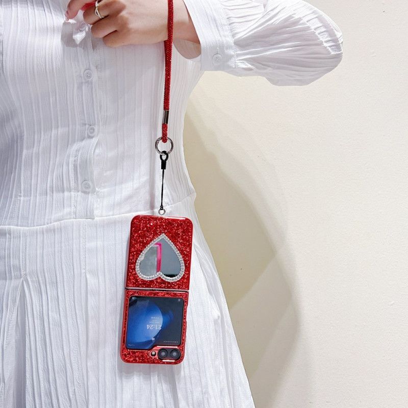 Kuori Samsung Galaxy Z Flip 7 Fe Peili Ja Hihna