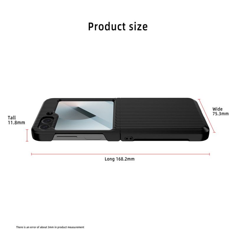Kuori Samsung Galaxy Z Flip 7 Fe Raidallinen Muotoilu Suojakuori
