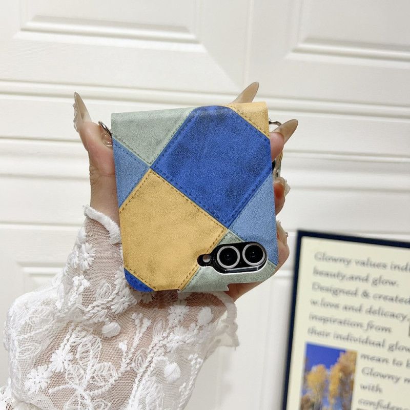 Kuori Samsung Galaxy Z Flip 7 Fe Retro Kissankäpälälukolla