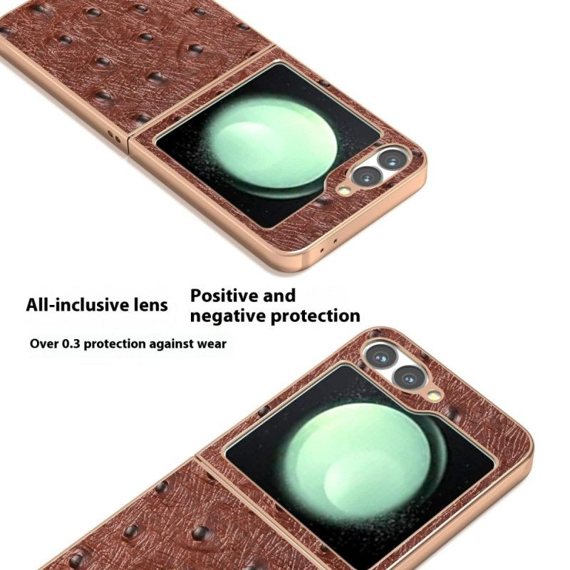 Kuori Samsung Galaxy Z Flip 7 Fe Strutsikuvioinen