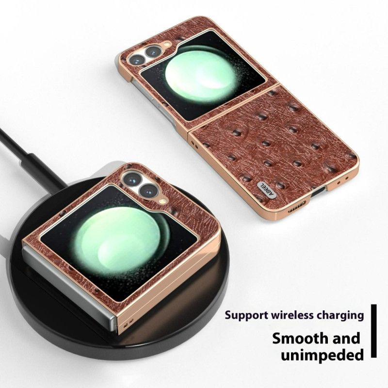 Kuori Samsung Galaxy Z Flip 7 Fe Strutsikuvioinen