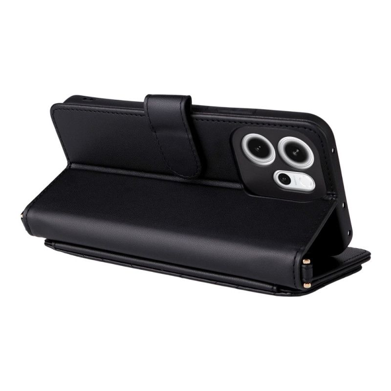 Kotelot Oppo Reno 14f 5g Puhelinkuoret Ensiluokkainen Muotoilu Olkahihnalla Ja Kaulanauhalla