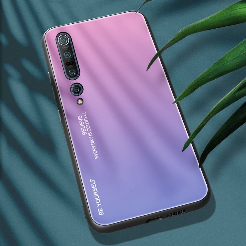 Case Kuoret Xiaomi Mi 10 / 10 Pro Magenta Punainen Puhelinkuoret Galvanoitu Väri