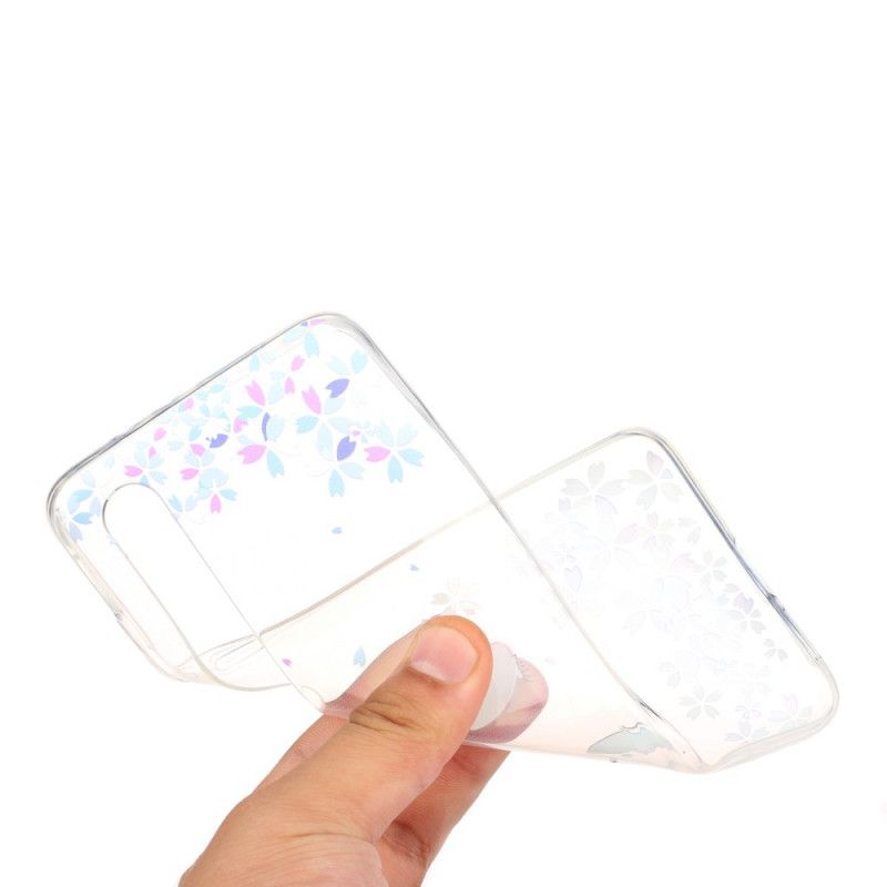 Kuori Xiaomi Mi 10 / 10 Pro Läpinäkyvät Perhoset Ja Kukat