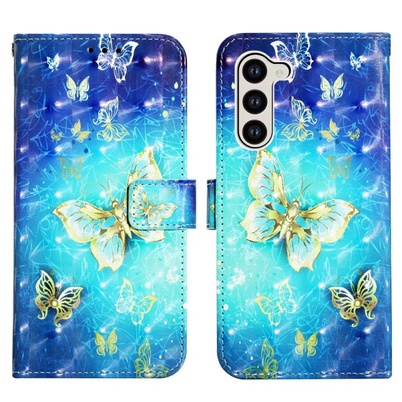 Kotelot Samsung Galaxy S24 5g Kultaisia Perhosia