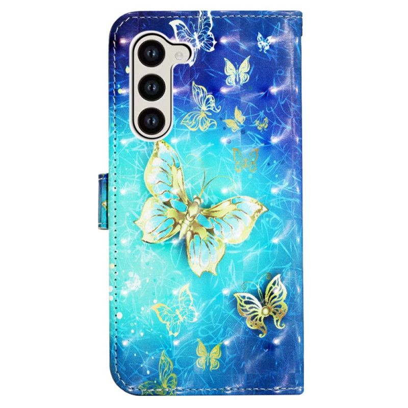 Kotelot Samsung Galaxy S24 5g Kultaisia Perhosia