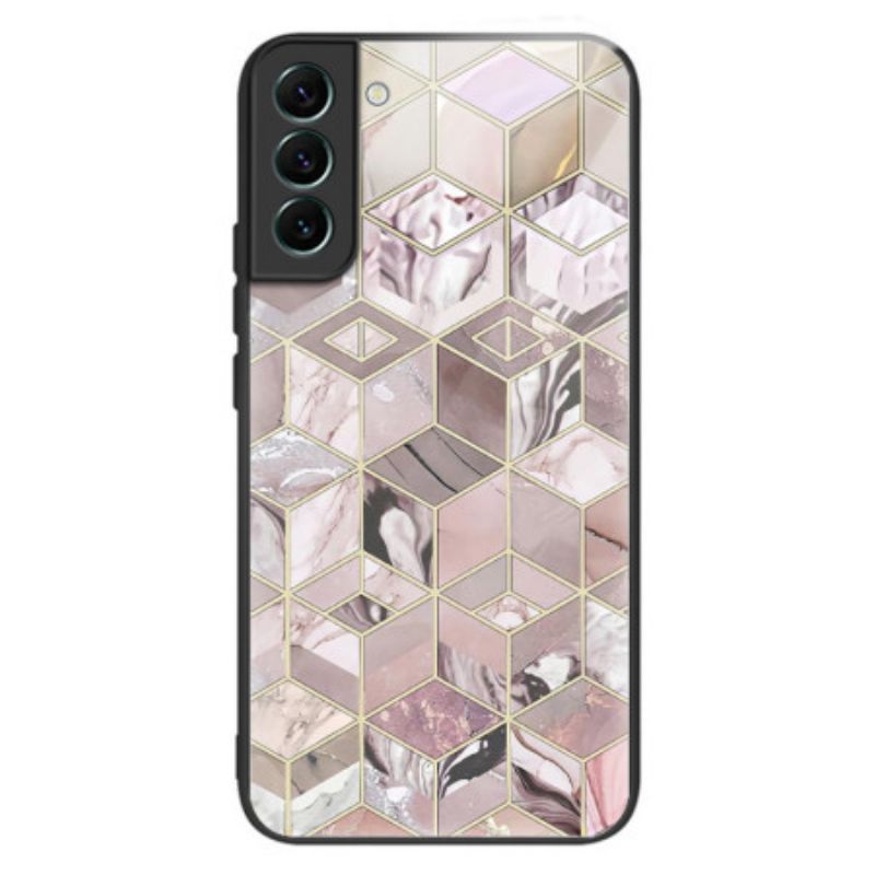 Kuori Samsung Galaxy S24 5g Block Marble Tempered Glass