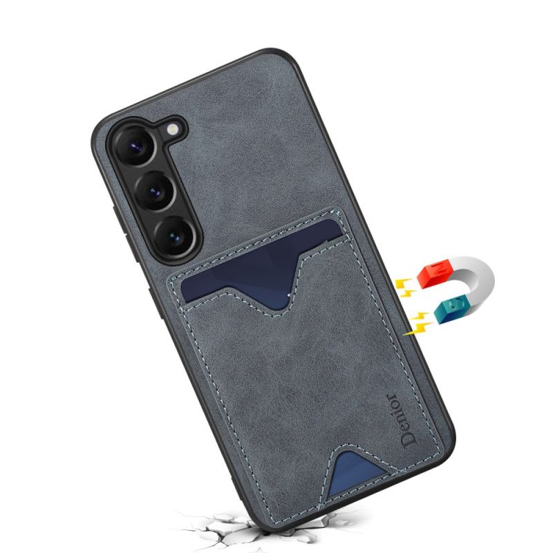 Kuori Samsung Galaxy S24 5g Korttitelineen Ja Denior-tuen Kanssa