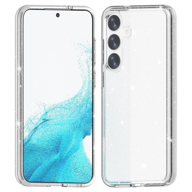 Kuori Samsung Galaxy S24 5g Läpinäkyvä Glitter
