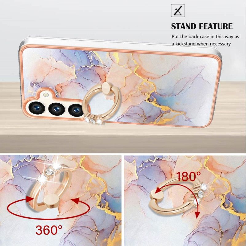 Kuori Samsung Galaxy S24 5g Marble Style -tuella Suojakuori