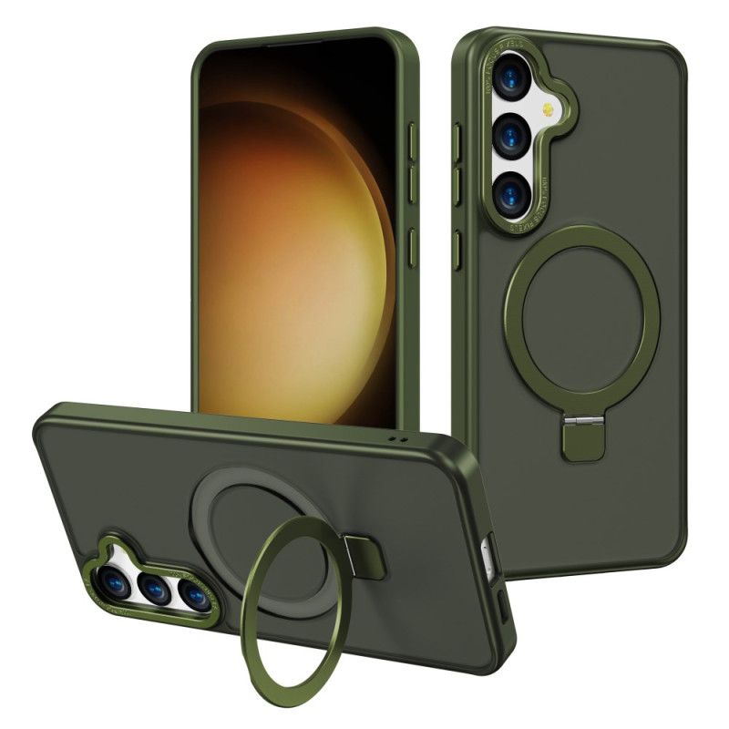 Kuori Samsung Galaxy S24 5g Yhteensopiva Magsafe Ring-holder Designin Kanssa Suojakuori