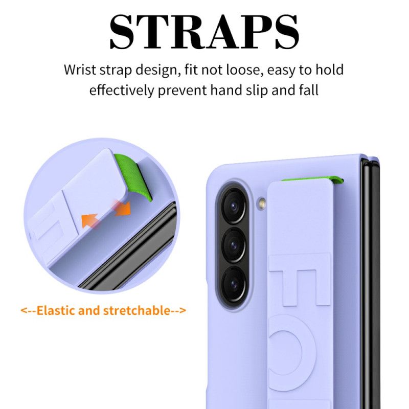 Kuori Samsung Galaxy Z Fold 6 Strap Letters Suojakuori