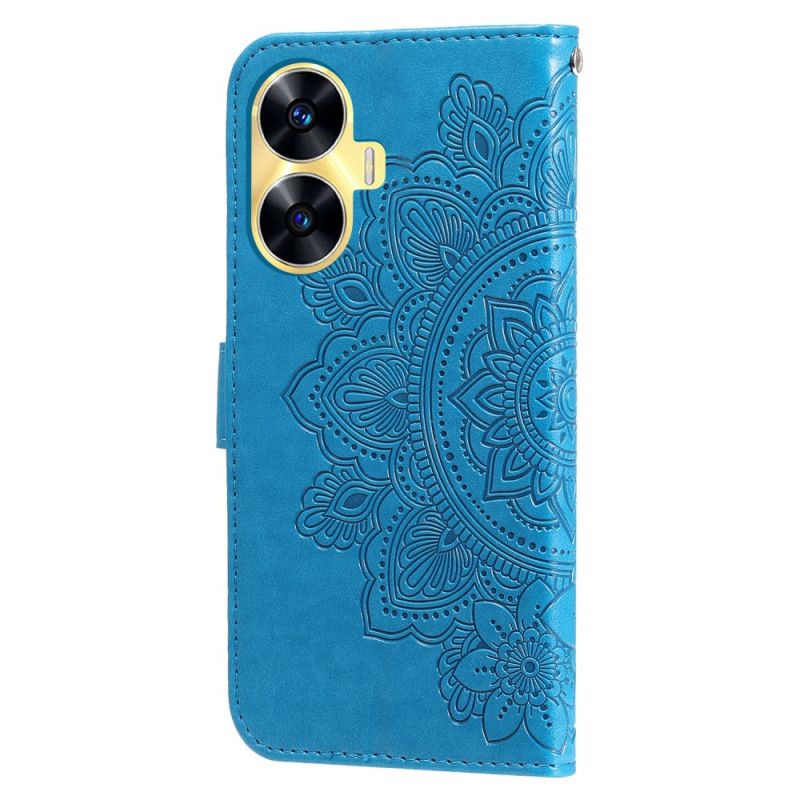 Kotelot Realme C55 Kukkakuvioinen Ranneke