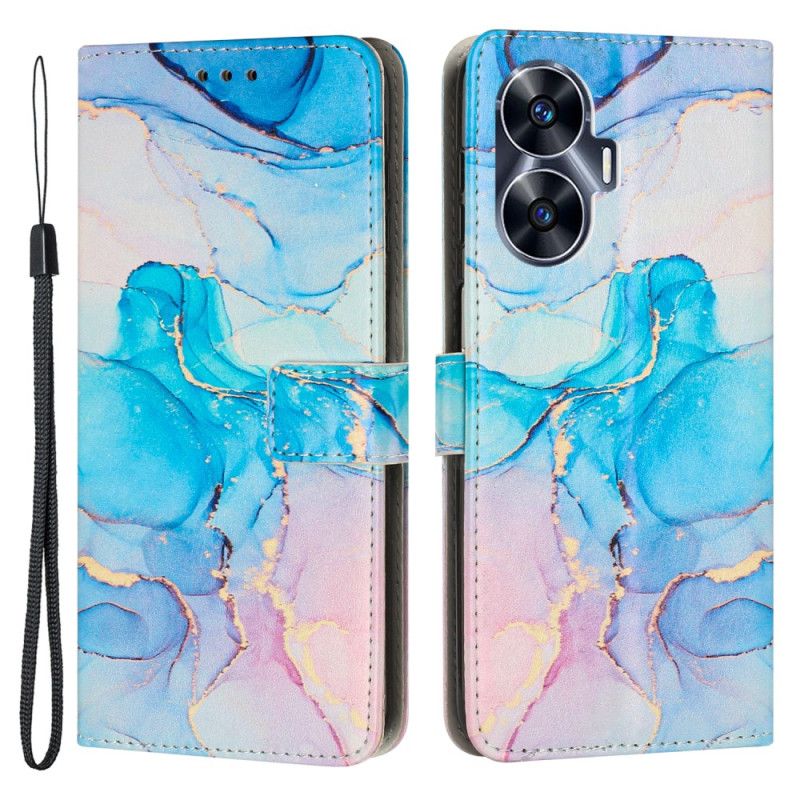 Kotelot Realme C55 Marmori Ja Nauha