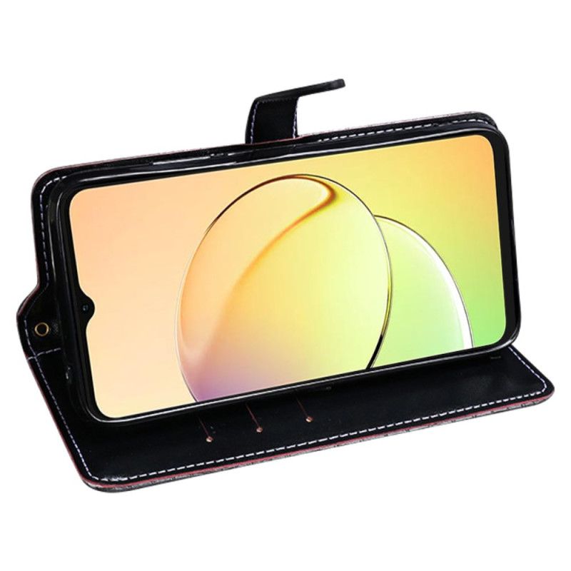 Kotelot Realme C55 Puhelinkuoret Idewei-krokotiilityylinen