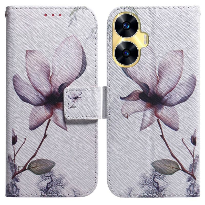 Kotelot Realme C55 Vaaleanpunainen Kukka