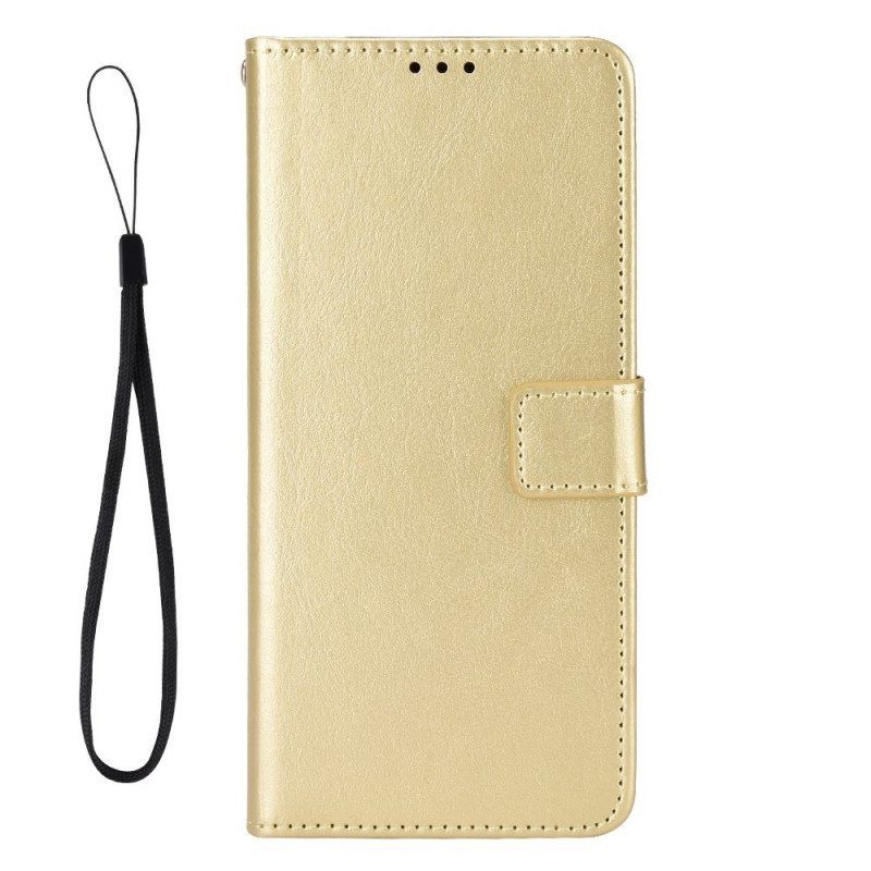 Flip Case Sony Xperia 10 IV Näyttävä Keinonahka