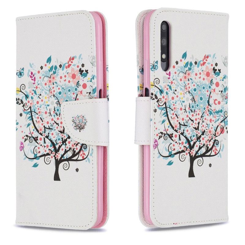 Kotelot Honor 9X Pro Kukkainen Puu