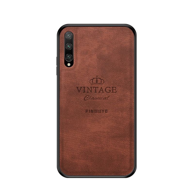 Kuori Honor 9X Pro Harmaa Musta Kunniallinen Vintage Pinwuyo Suojakuori