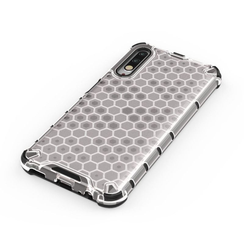 Kuori Honor 9X Pro Valkoinen Musta Hunajakennotyyli Suojakuori