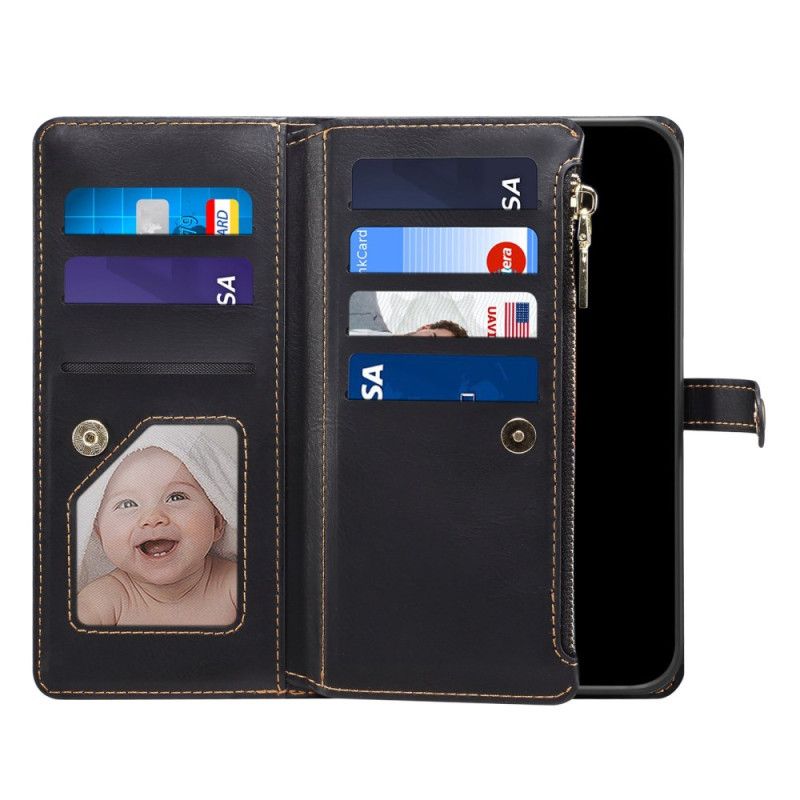 Kotelot Samsung Galaxy M55 5g Rfid-esto Kaulanauhalla Ja Olkahihnalla Eseble