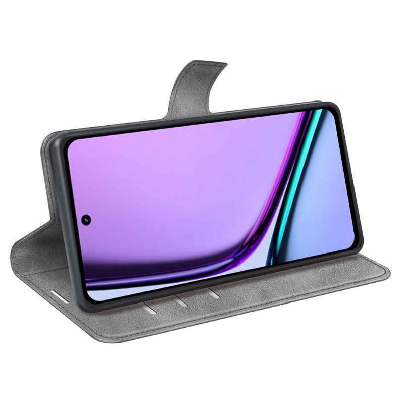 Kotelot Realme C67 Nahkatyylinen