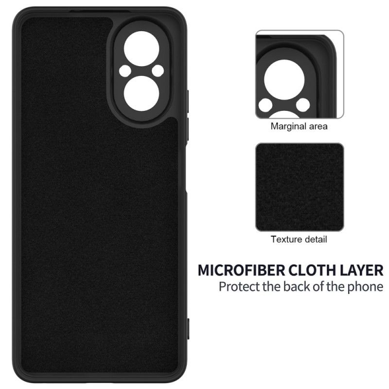 Kuori Realme C67 Nestemäistä Silikonia Hihnalla Suojakuori