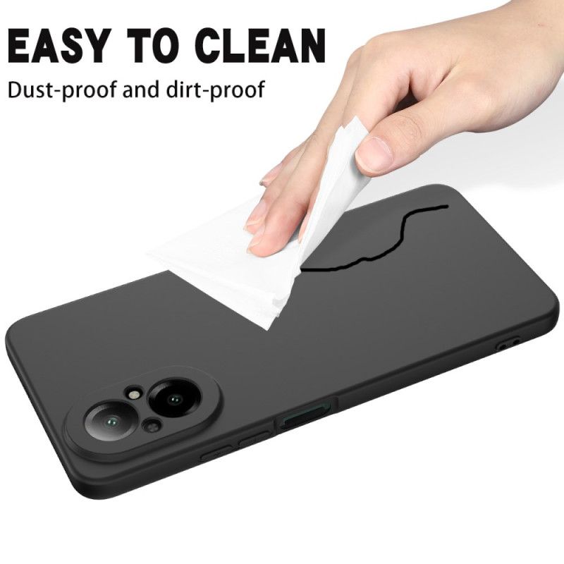 Kuori Realme C67 Nestemäistä Silikonia Hihnalla Suojakuori