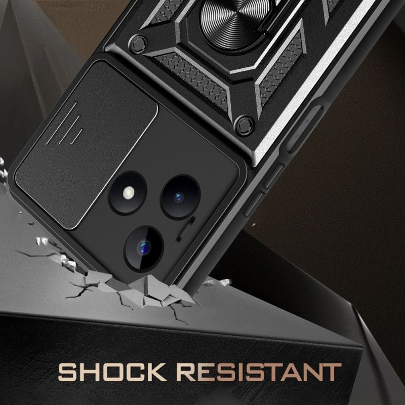 Kuori Realme C53 Sormuksen Pidike Ja Linssinsuoja