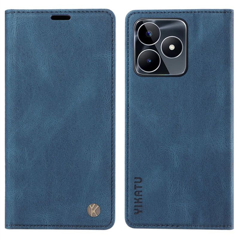 Nahkakotelo Realme C53 Puhelinkuoret Yikatu