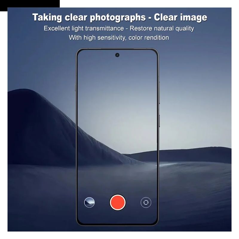 Karkaistusta Lasista Valmistettu Linssinsuoja Oneplus 13r (musta Versio)