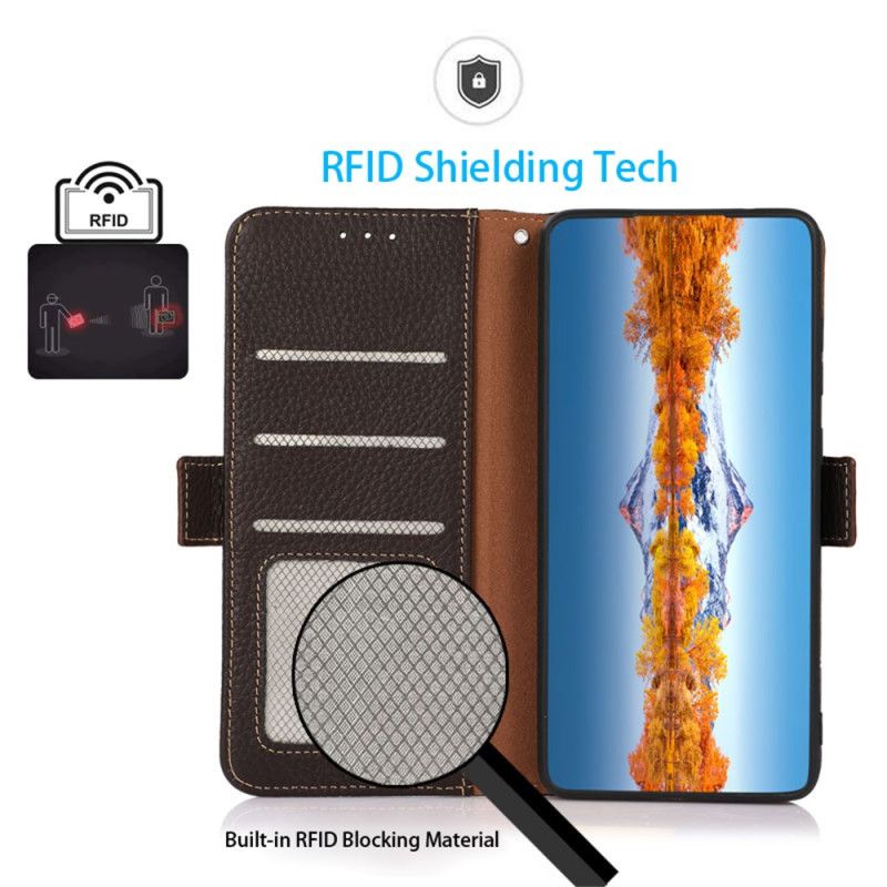 Kotelot Oneplus 13r Khazneh Nahkainen Rfid-suoja