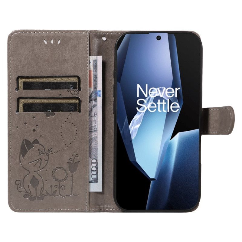 Kotelot Oneplus 13r Kissa Ja Mehiläinen Suojakuori