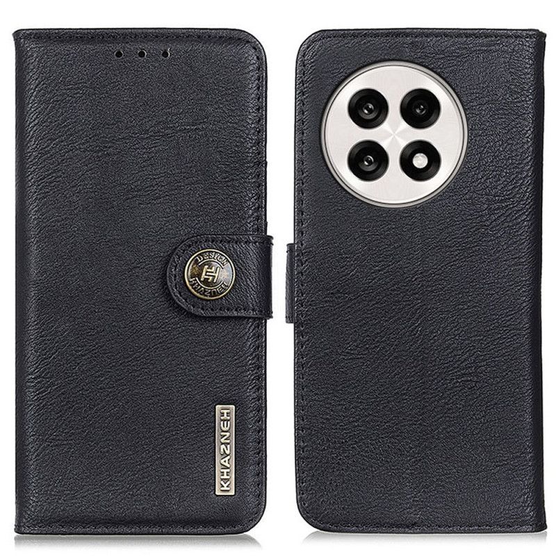 Kotelot Oneplus 13r Puhelinkuoret Khazneh Nahkakuvioinen