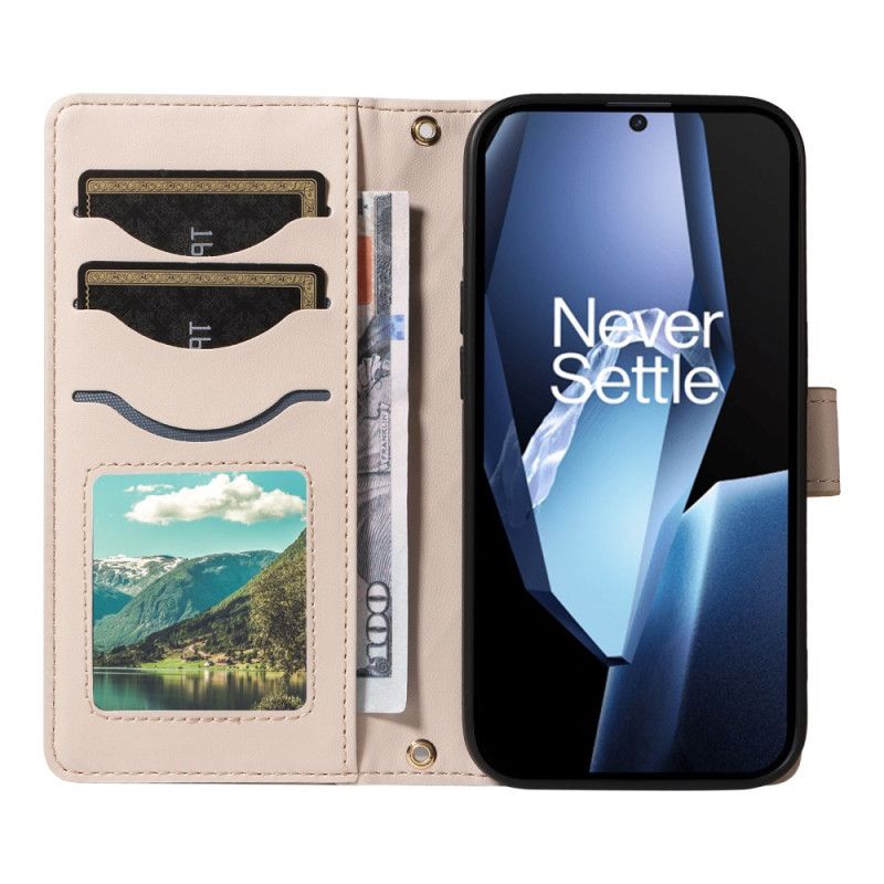 Kotelot Oneplus 13r Tikattu Hihna Ja Olkahihna