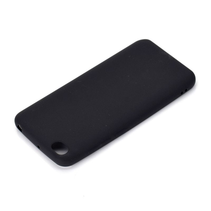 Kuori Xiaomi Redmi Go Punainen Musta Himmeä Silikoni