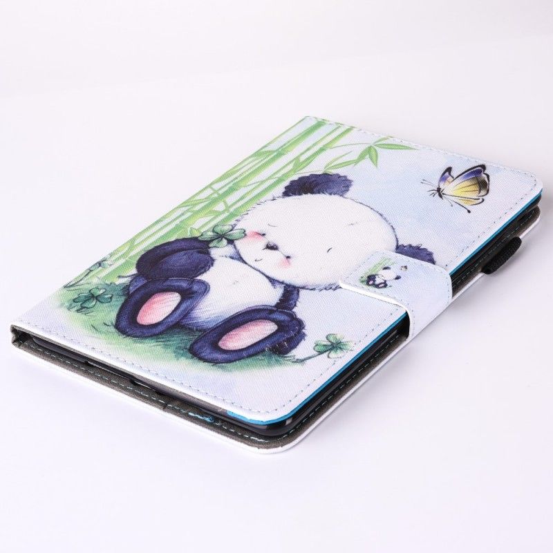 Nahkakotelo iPad (9.7") Puhelinkuoret Romanttinen Panda