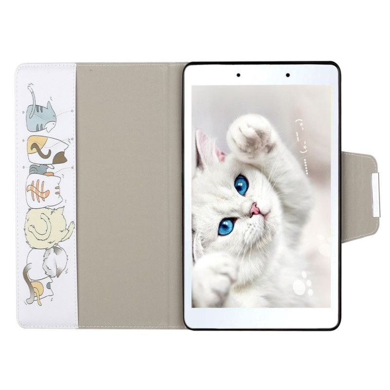 Flip Case Samsung Galaxy Tab A 8" (2019) Kissan Ystävät