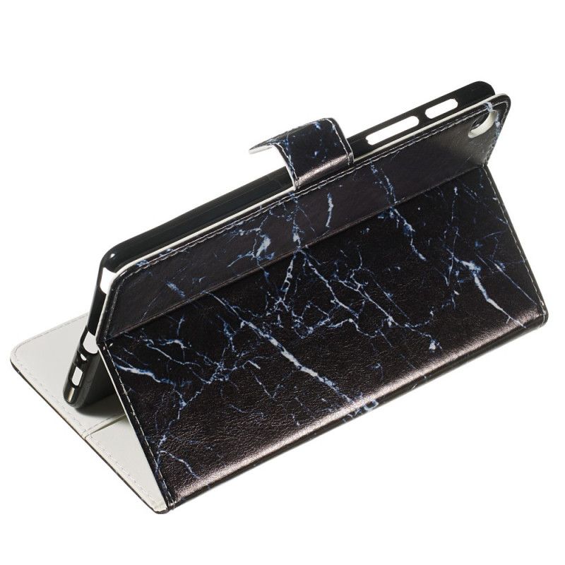 Flip Case Samsung Galaxy Tab A 8" (2019) Musta Marmori