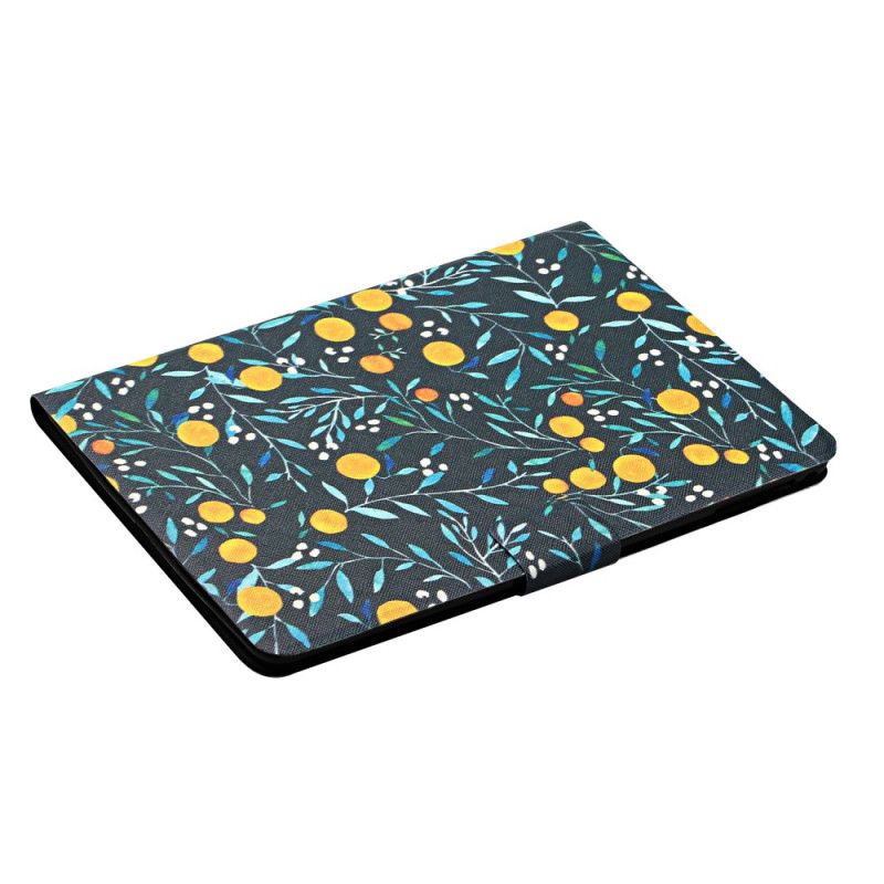 Kotelot Samsung Galaxy Tab A 8" (2019) Valkoinen Musta Kukkasarja