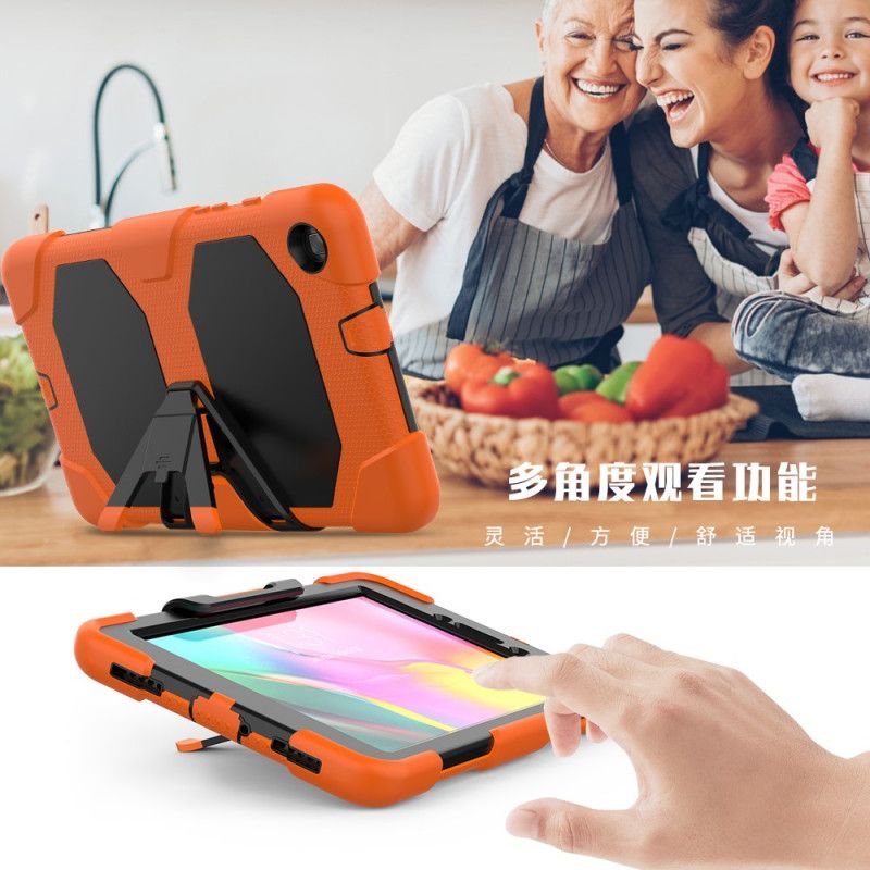 Kuori Samsung Galaxy Tab A 8" (2019) Punainen Musta Kestävä Iskunkestävä
