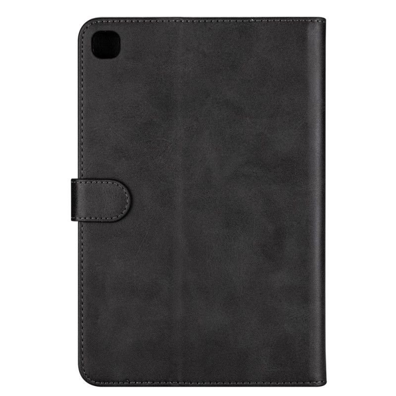 Nahkakotelo Samsung Galaxy Tab A 8" (2019) Punainen Musta Puhelinkuoret Vetoketju