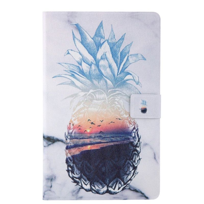 Suojakuori Samsung Galaxy Tab A 8" (2019) Oranssi Valkoinen Auringonlaskusarja