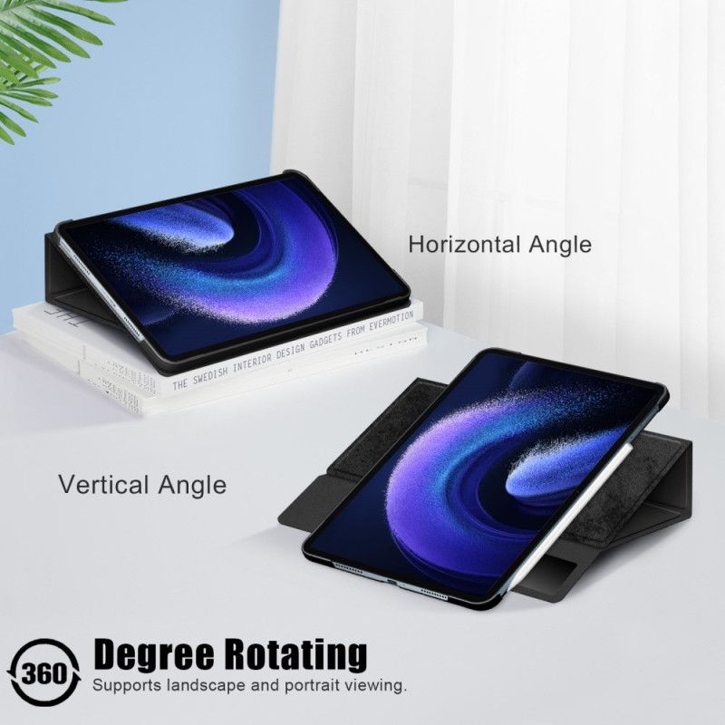 Kotelot Xiaomi Pad 6 Pro Pyörivä Jalusta Ja Kynäteline
