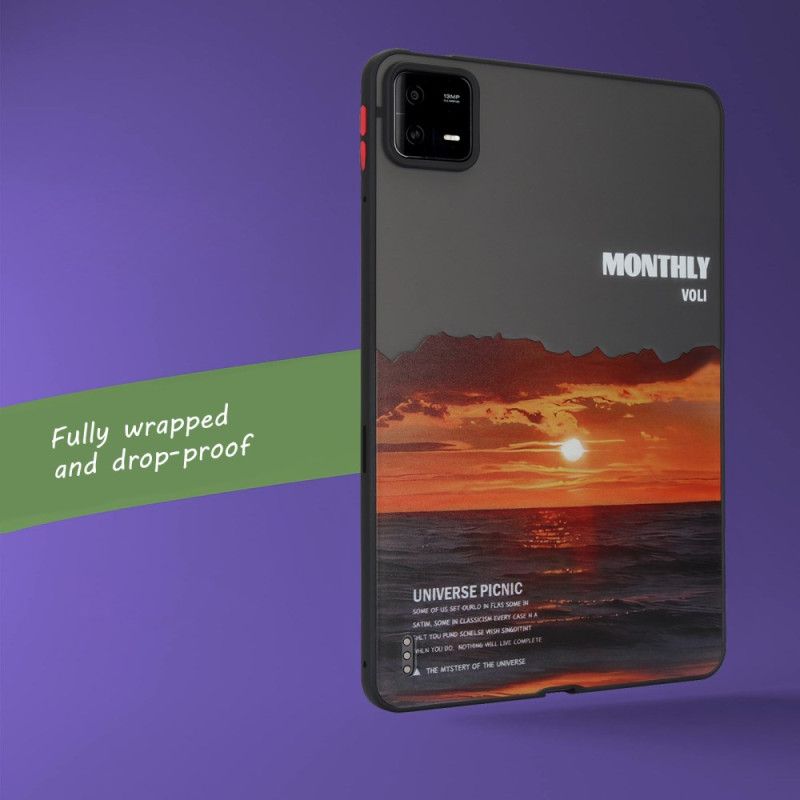 Kuori Xiaomi Pad 6 Pro Auringonlasku Suojakuori
