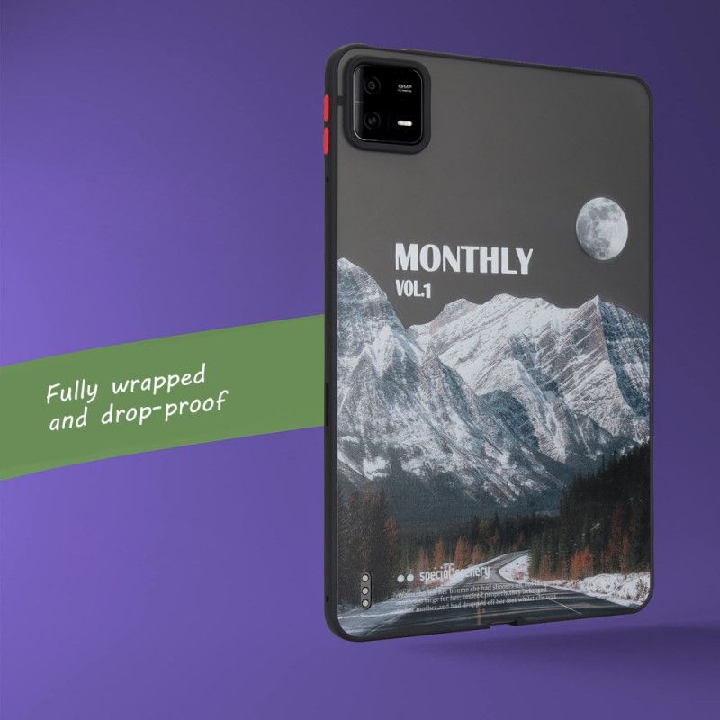 Kuori Xiaomi Pad 6 Pro Luminen Vuori Ja Valtatie