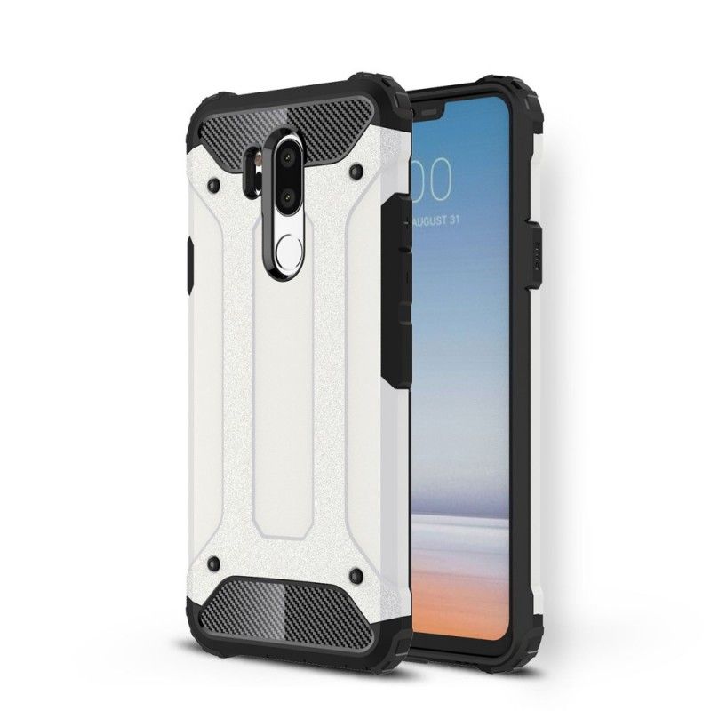 Case Kuoret LG G7 ThinQ Valkoinen Musta Puhelinkuoret Perhe