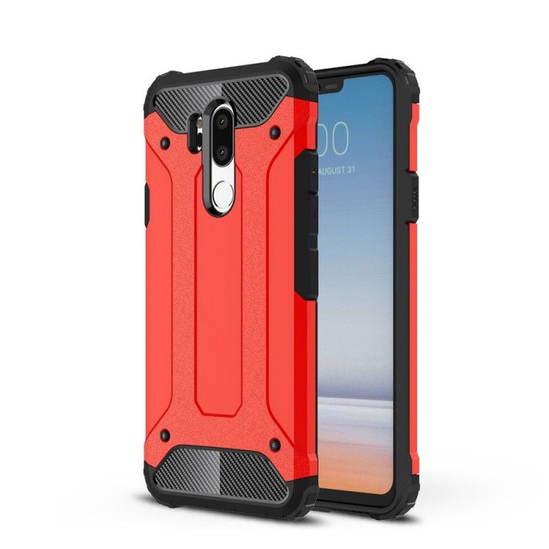 Case Kuoret LG G7 ThinQ Valkoinen Musta Puhelinkuoret Perhe