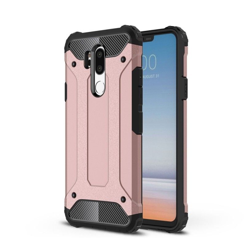 Case Kuoret LG G7 ThinQ Valkoinen Musta Puhelinkuoret Perhe